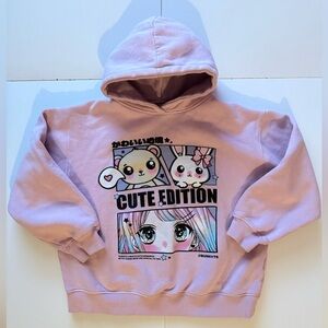 Zara Kid's Oversize Hoodie Sweatshirt in Size 11-12 GUC